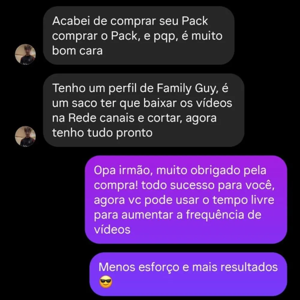 Depoimento de comprador