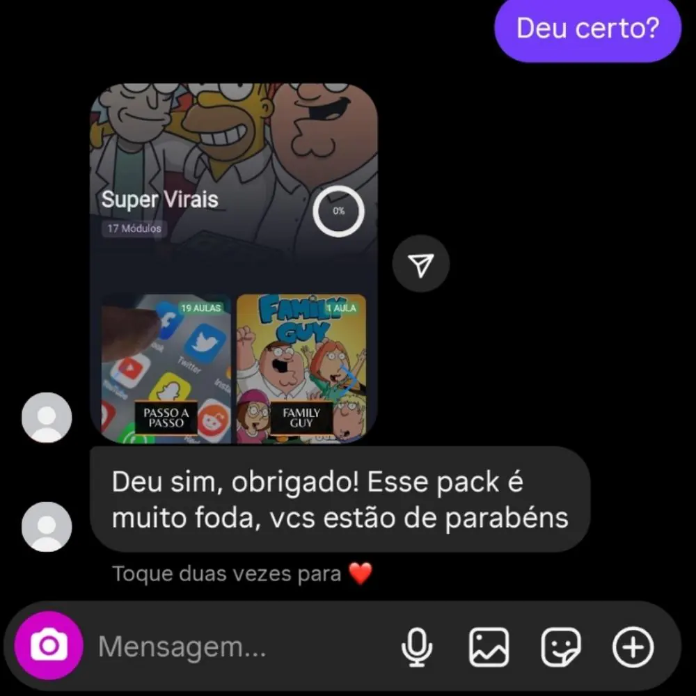 Depoimento de comprador